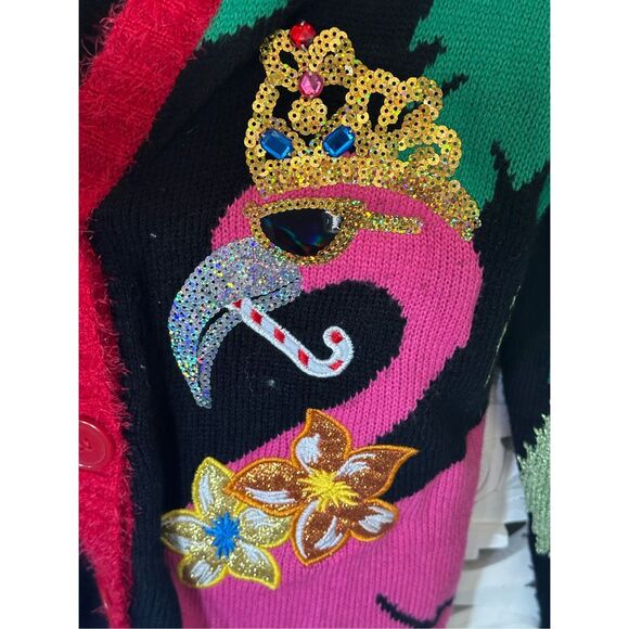 Unique “Ugly” Christmas Cardigan Sweater - Picture 3 of 10